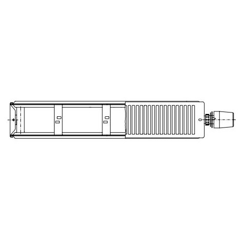 Радиаторы Buderus Logatrend VK-Profil с нижним подключением тип 20 (глубина 100 мм)