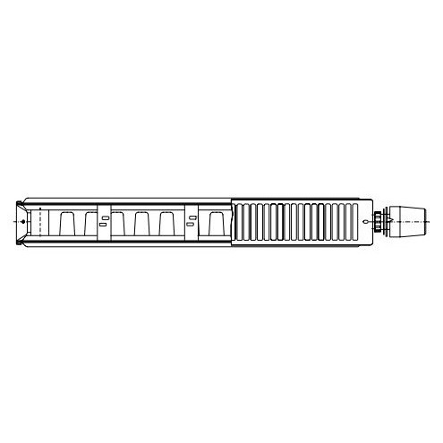 Радиаторы Buderus Logatrend VK-Profil с нижним подключением тип 21 (глубина 66 мм)