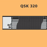 Конвекторы Mohlenhoff QSK EC шириной 320 мм