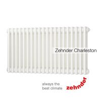 Радиатор Zehnder Charleston 3050 / 6 секций, боковое подключение, цвет Ral 9016